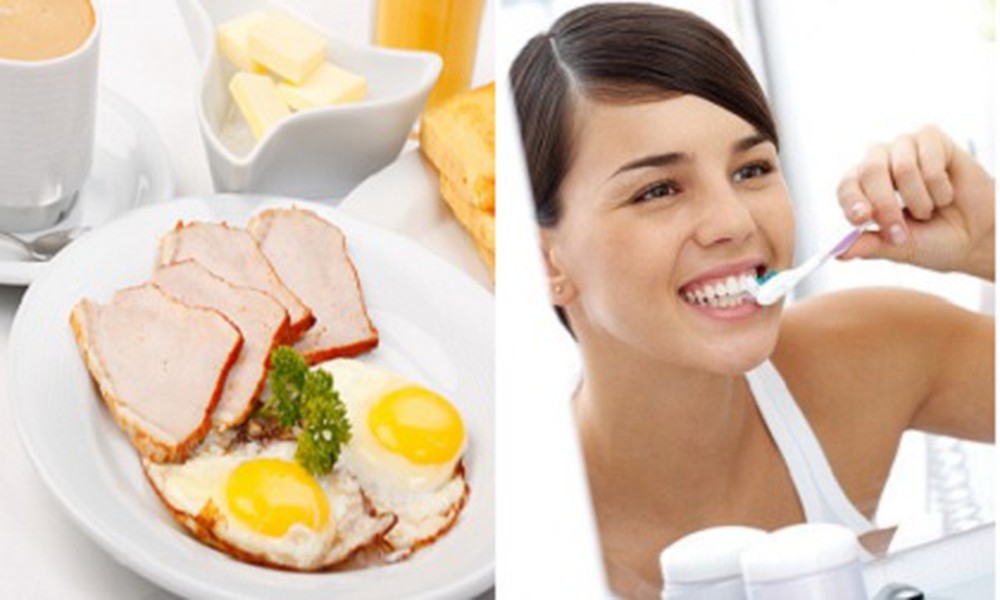Thời điểm thích hợp để đánh răng ngay sau khi ăn là ít nhất khoảng 30 phút sau bữa ăn
